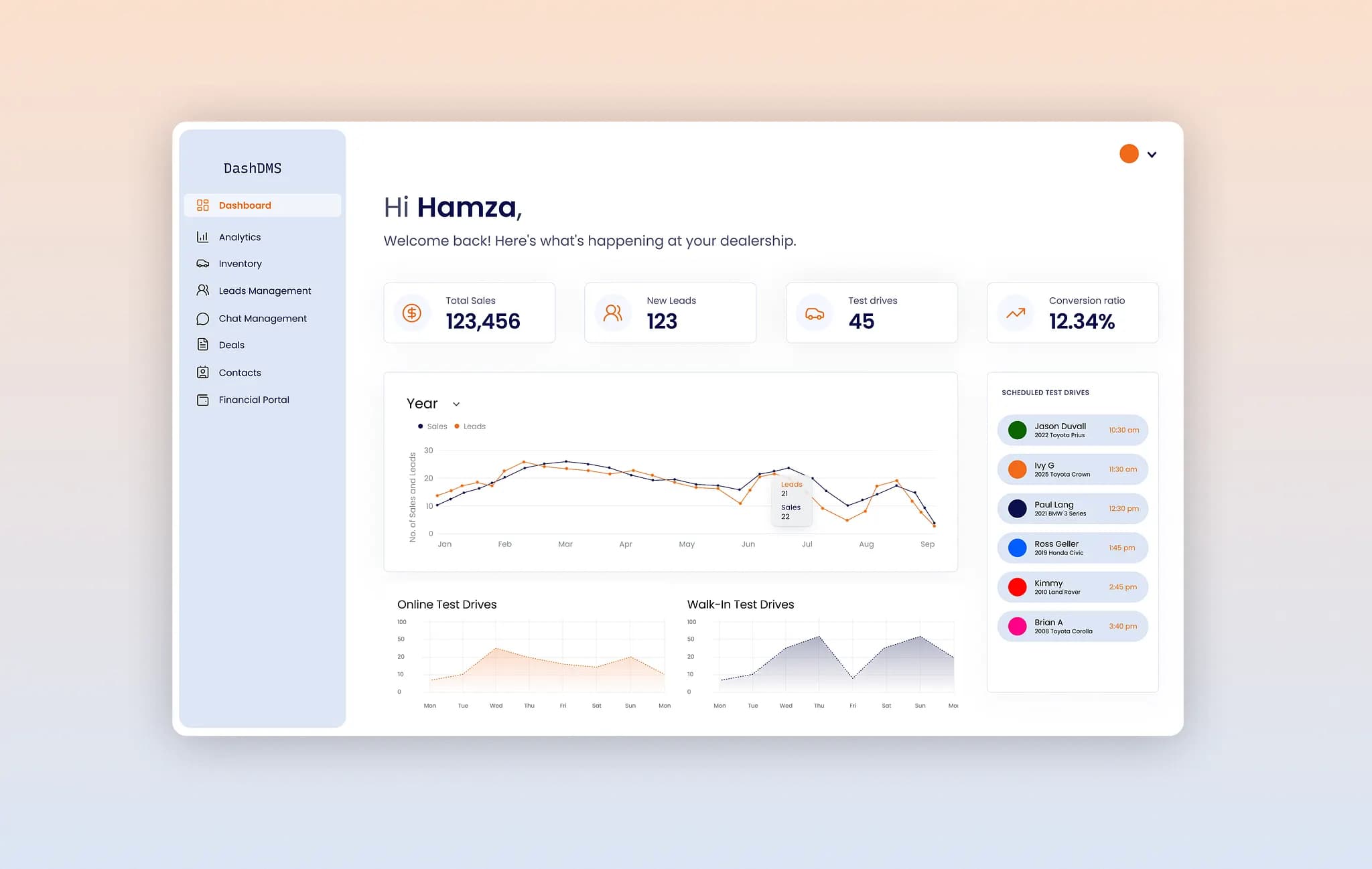 My Dash Dealer project preview