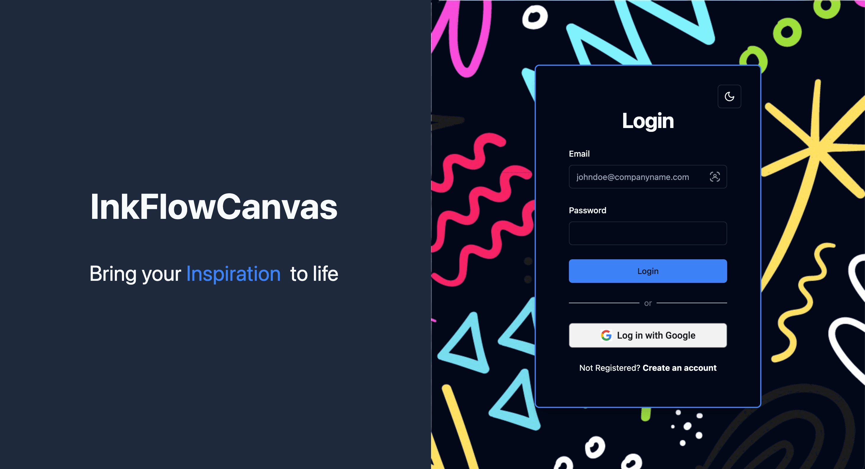 InkFlowCanvas project preview